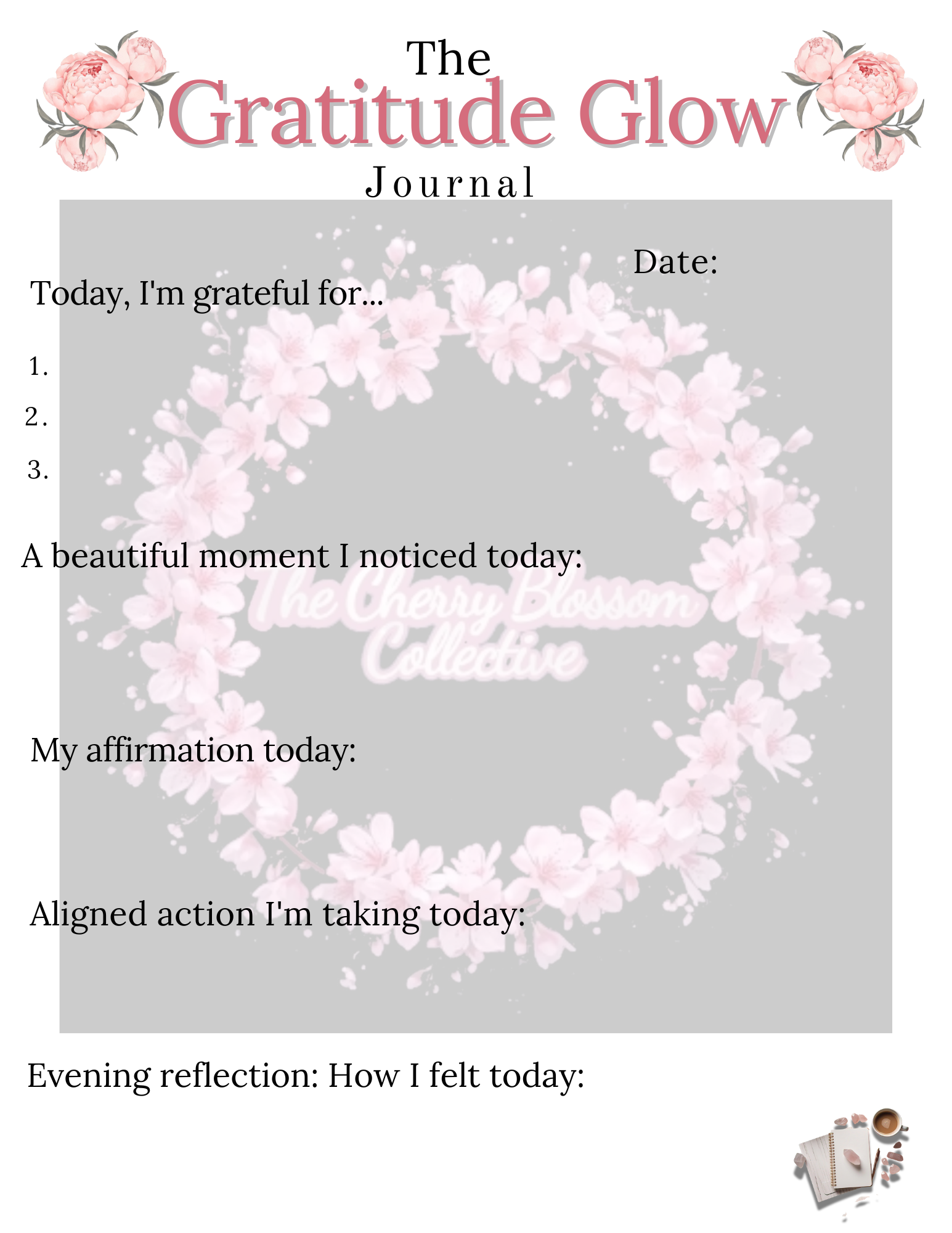 The Gratitude Glow Journal PDF