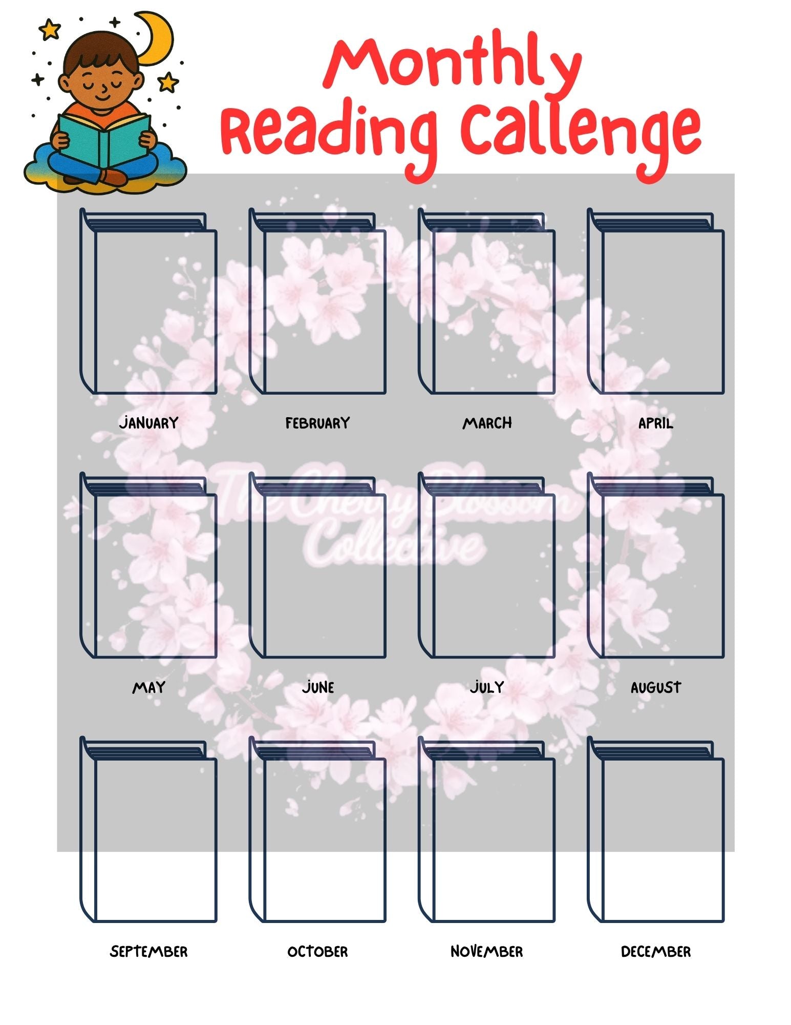 Kids Reading Log PDF