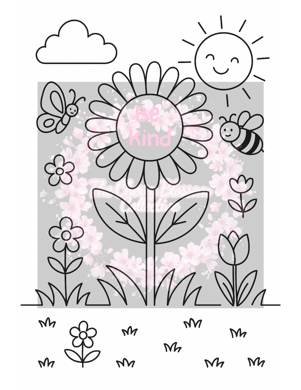 Kids Gratitude Journal Colouring Book