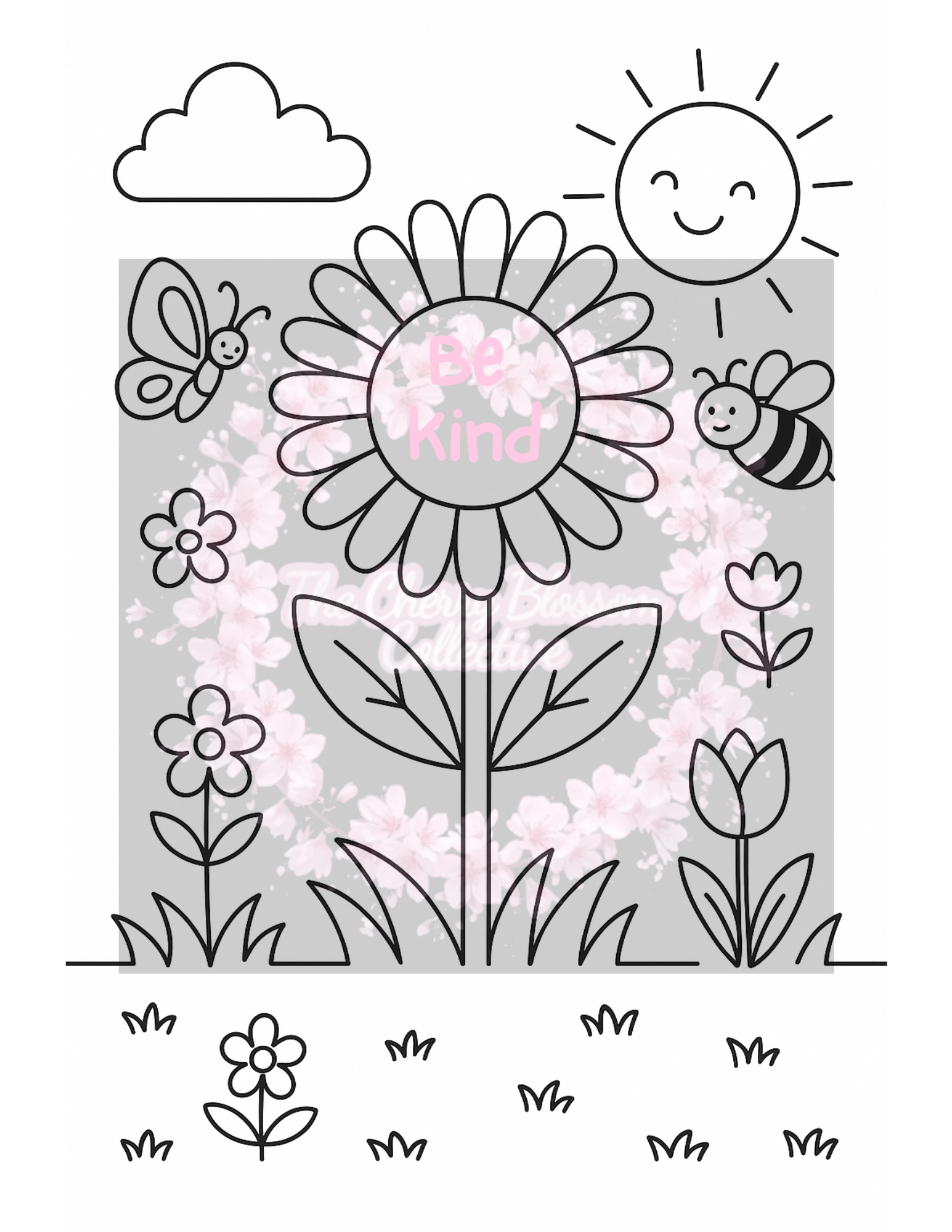 Kids Gratitude Journal Colouring Book