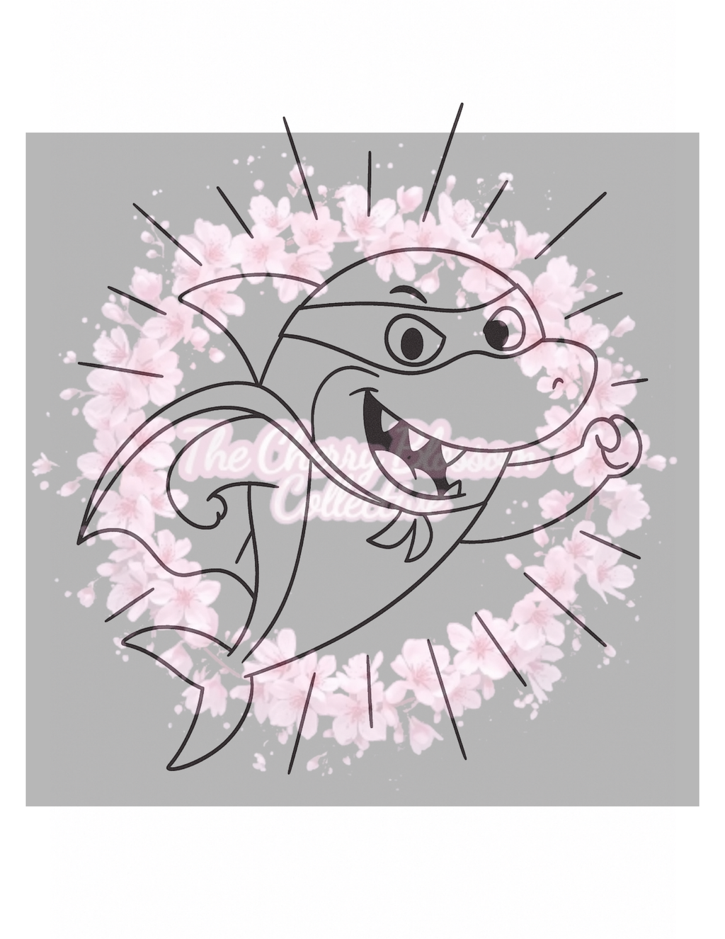 Shark PDF Colouring Book