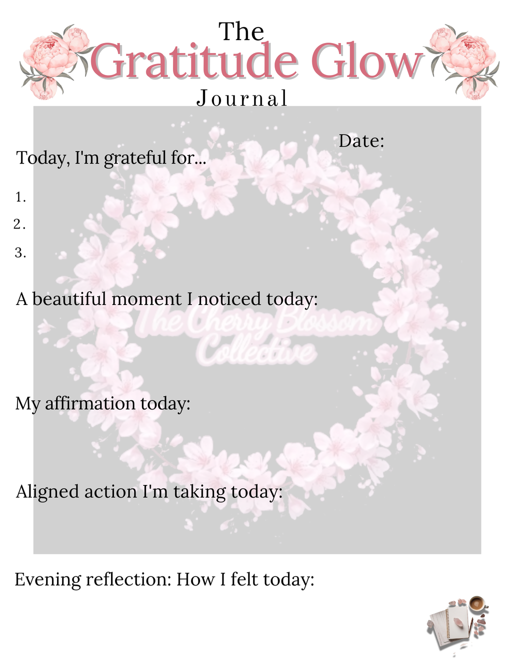 The Gratitude Glow Journal PDF