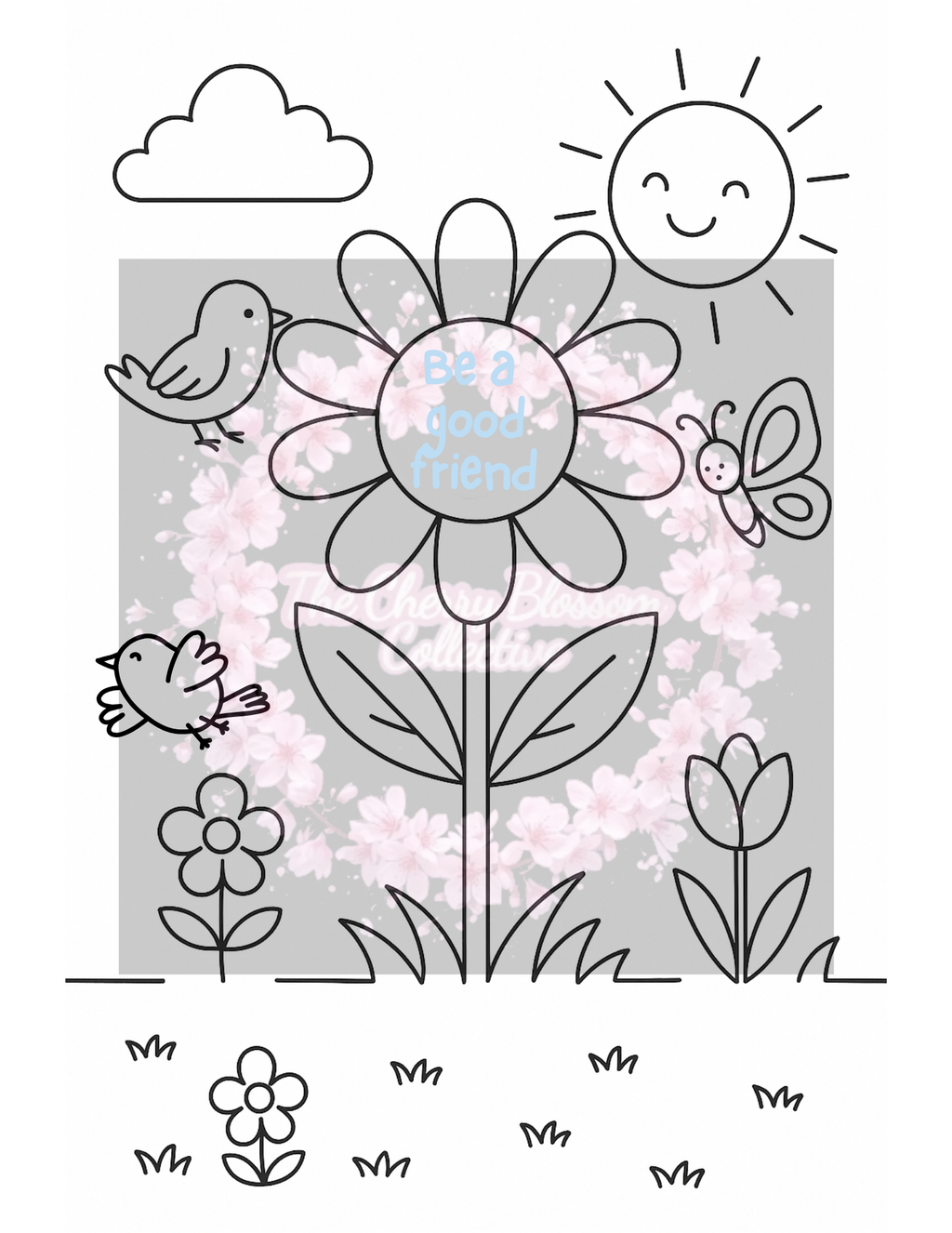 Kids Gratitude Journal Colouring Book