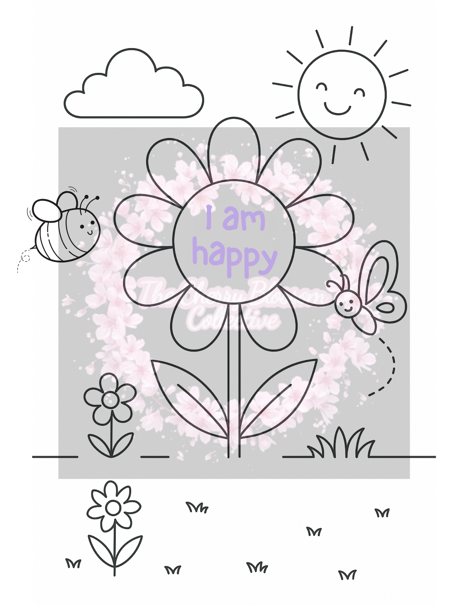 Kids Gratitude Journal Colouring Book