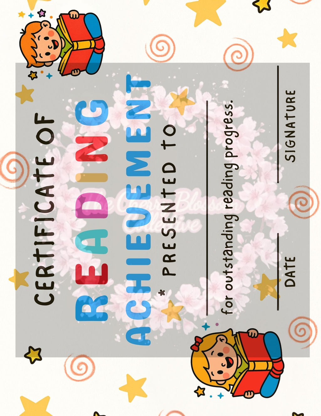 Kids Reading Log PDF