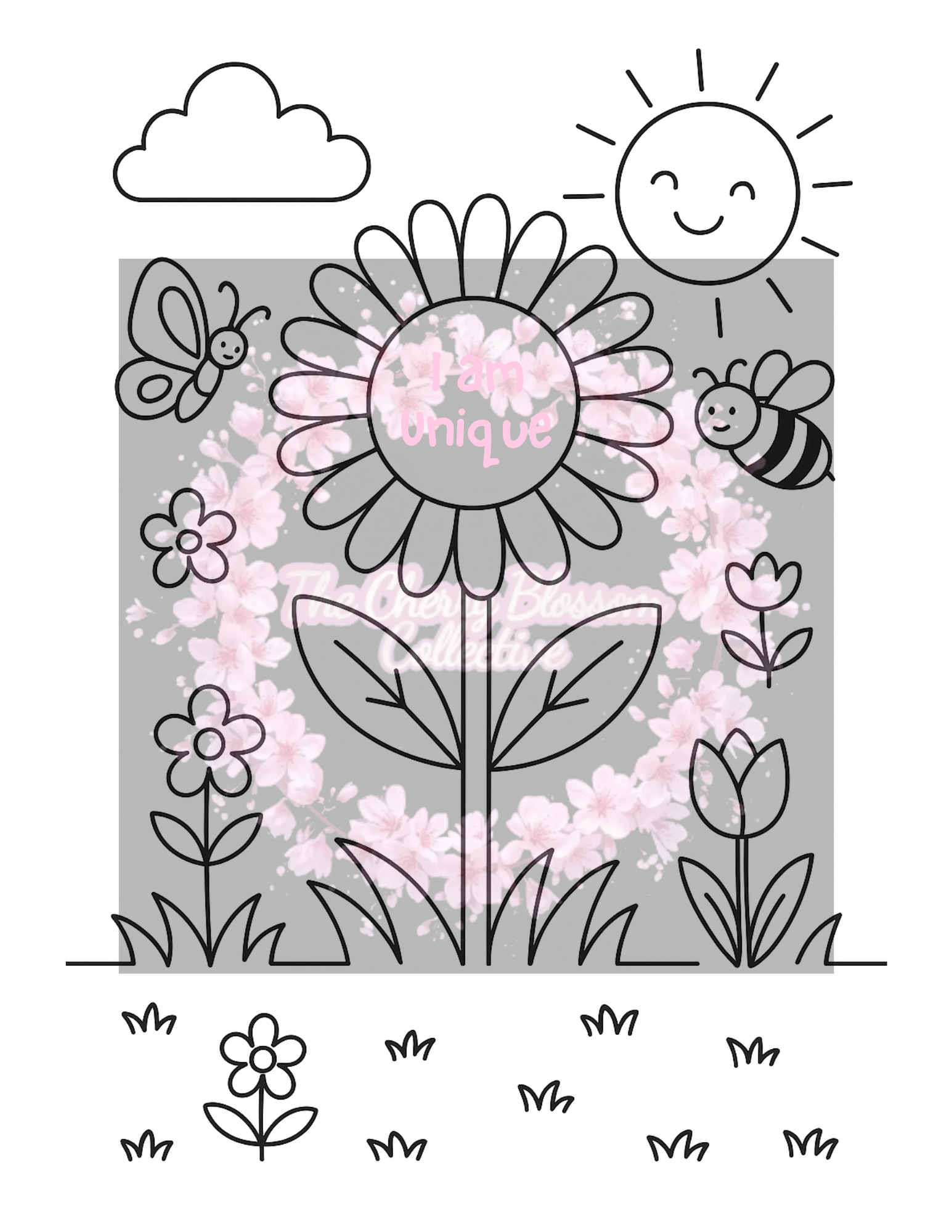 Kids Gratitude Journal Colouring Book