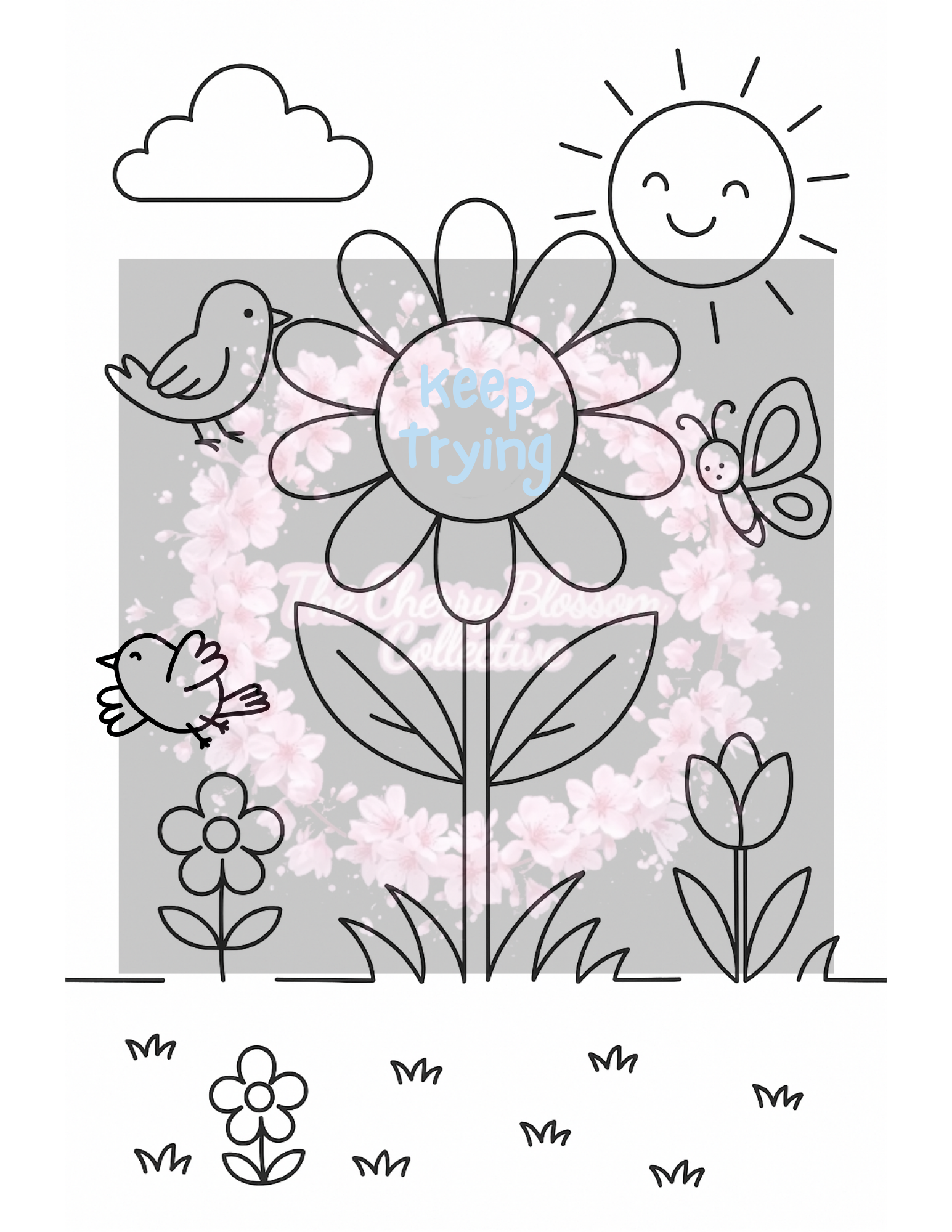 Kids Gratitude Journal Colouring Book