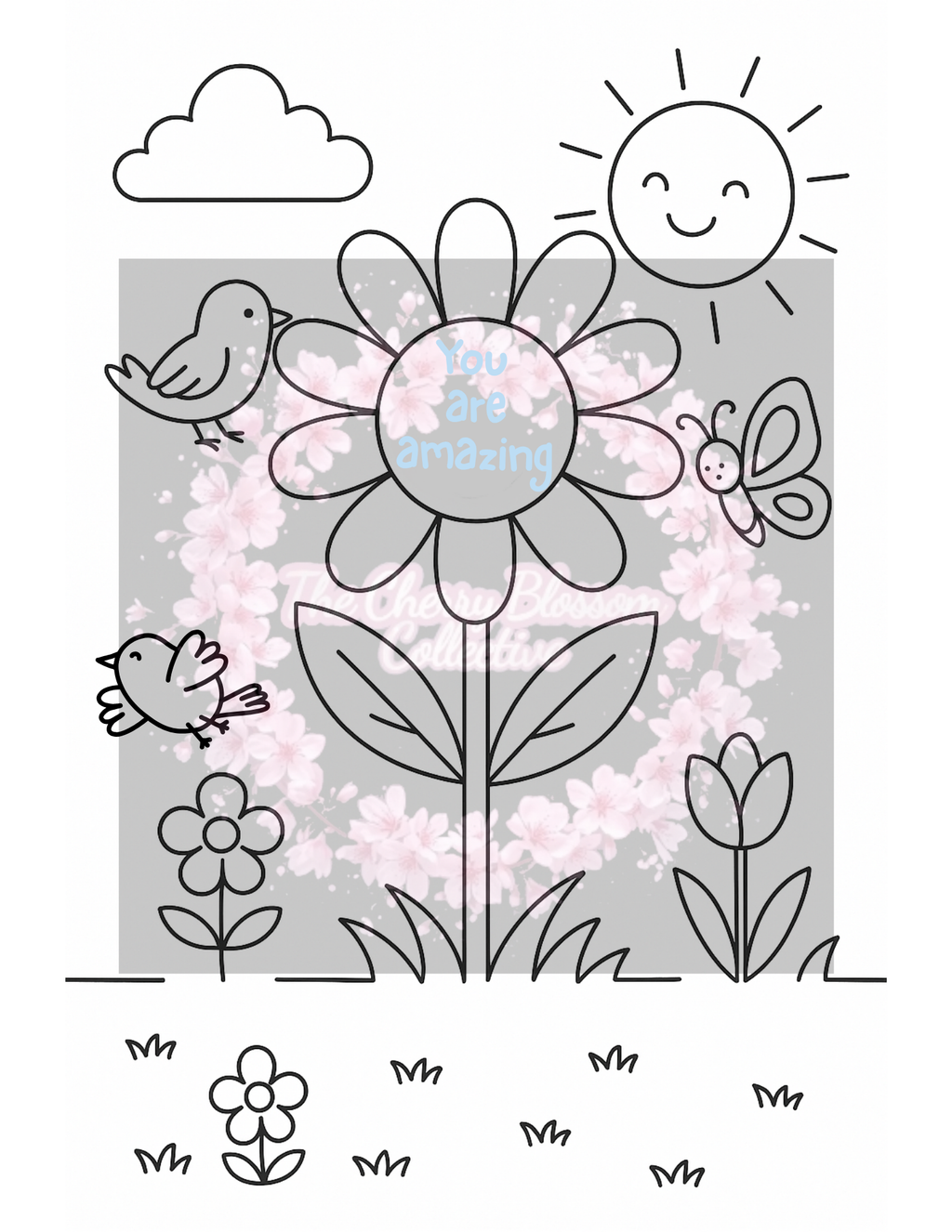 Kids Gratitude Journal Colouring Book