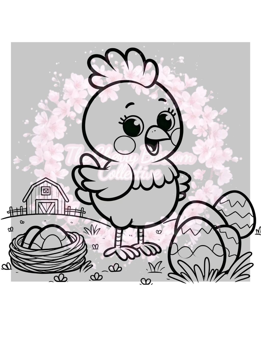 Farm Animals Colouring Book PDF