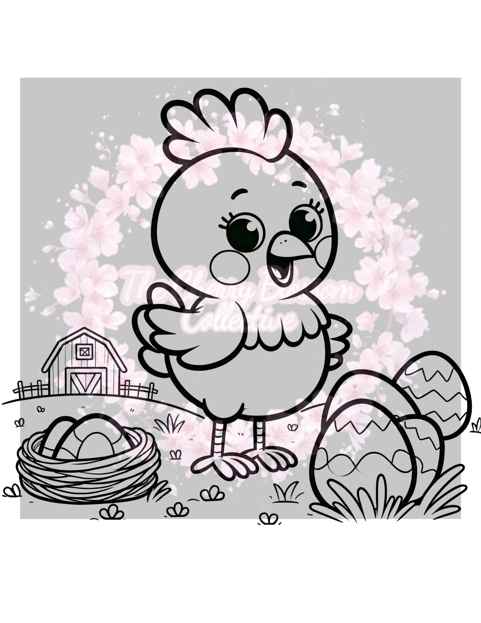 Farm Animals Colouring Book PDF
