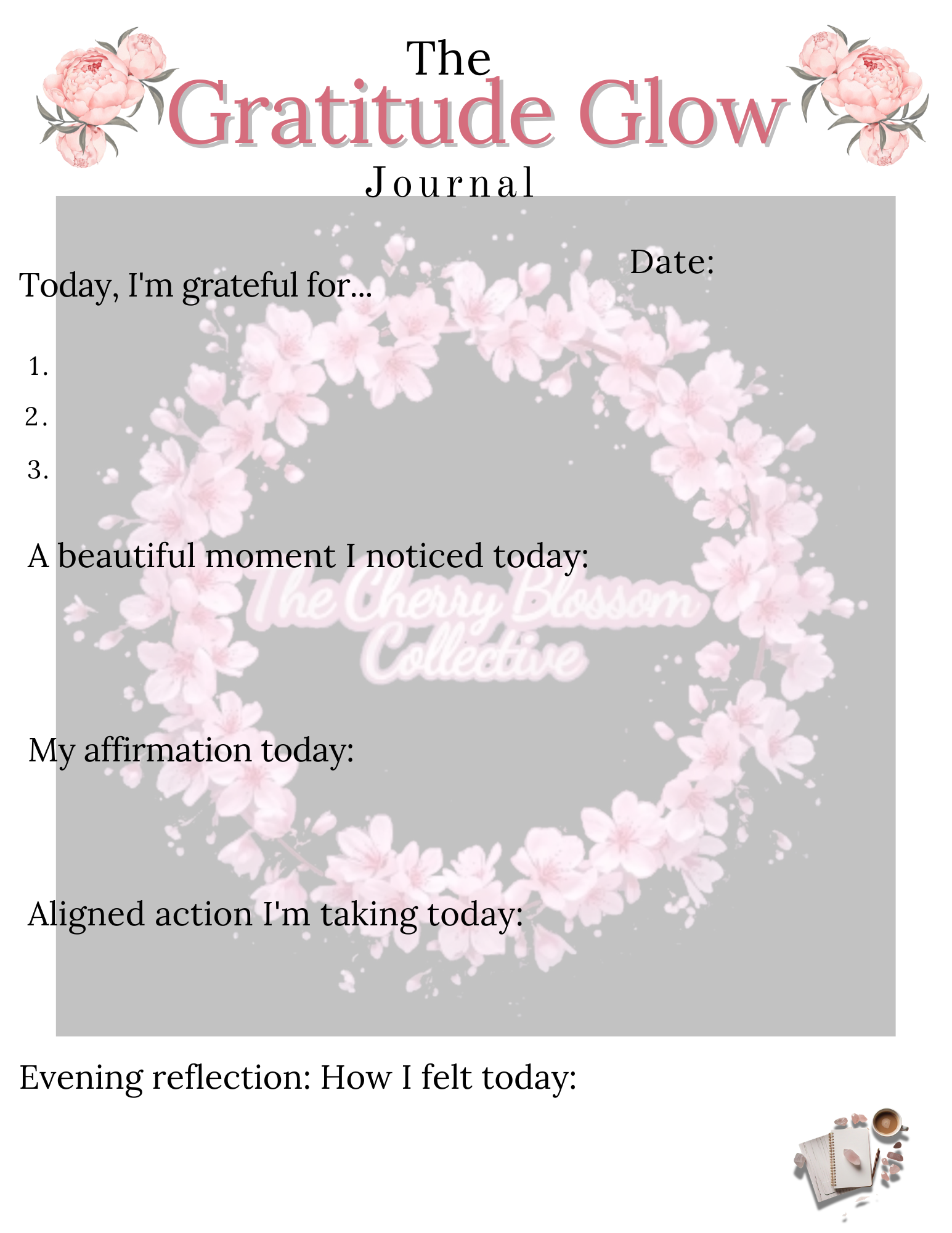 The Gratitude Glow Journal PDF
