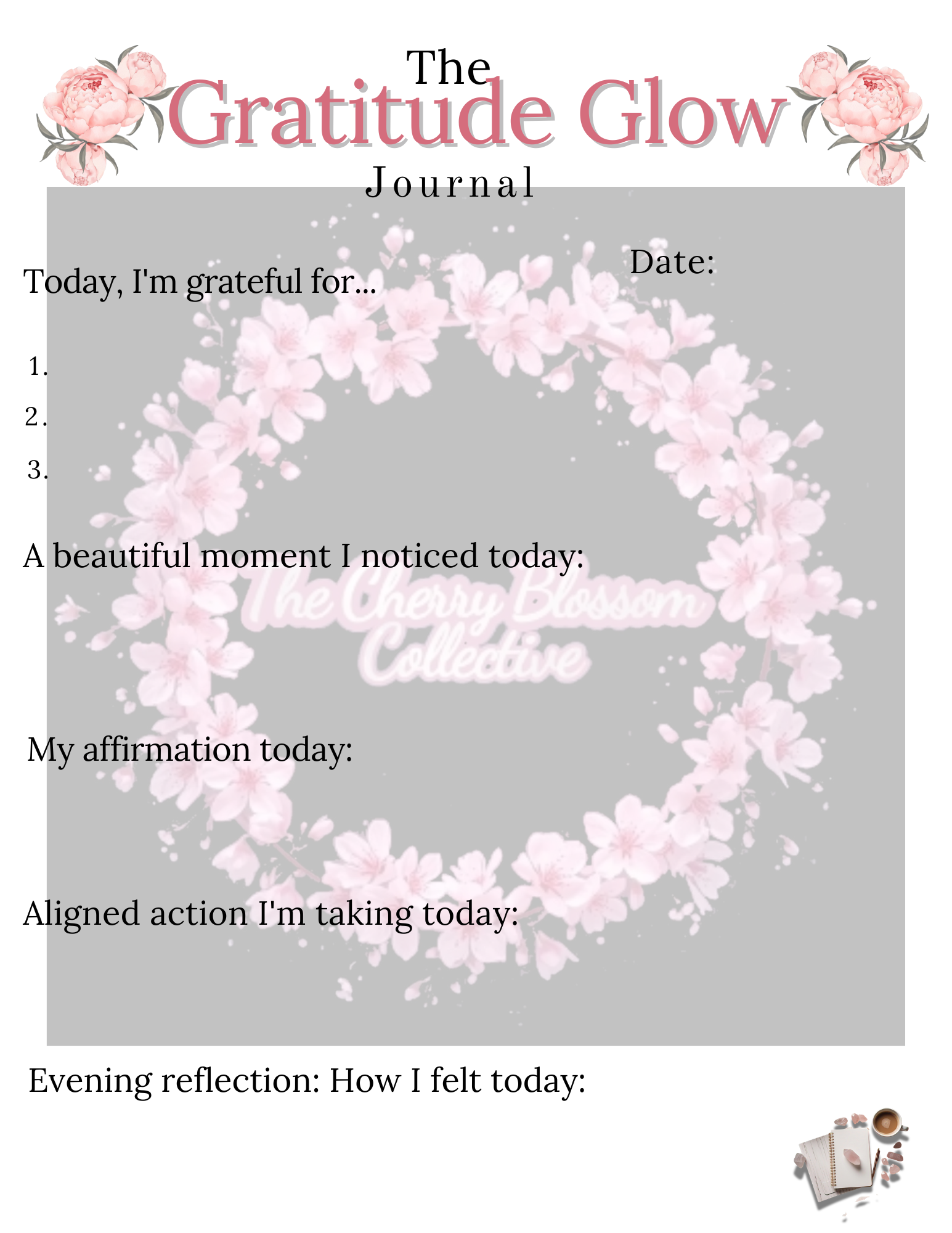 The Gratitude Glow Journal PDF