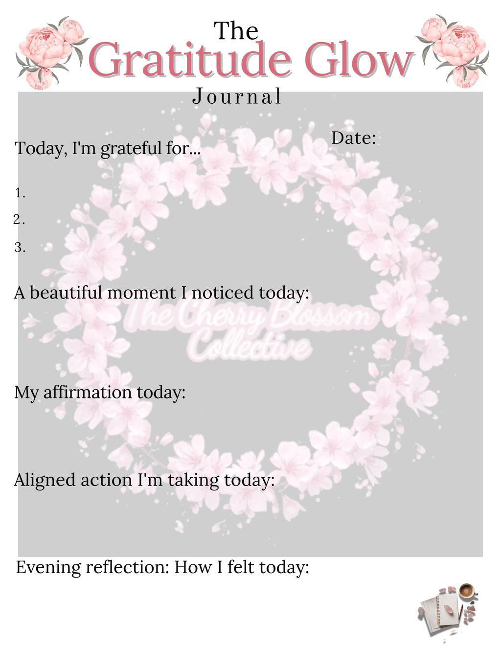 The Gratitude Glow Journal PDF