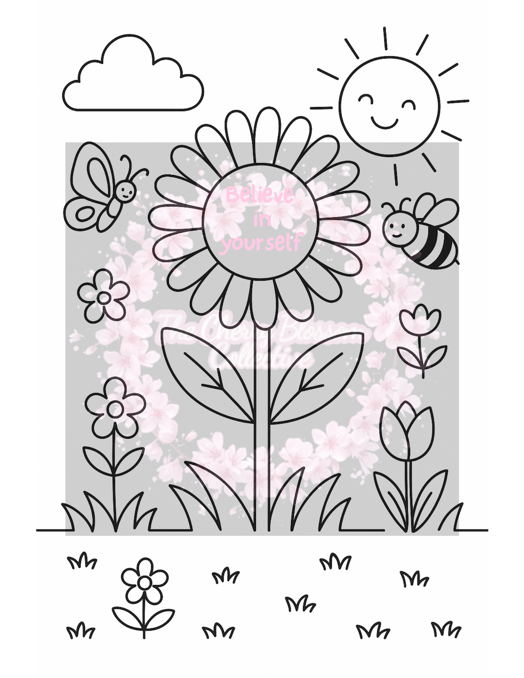 Kids Gratitude Journal Colouring Book