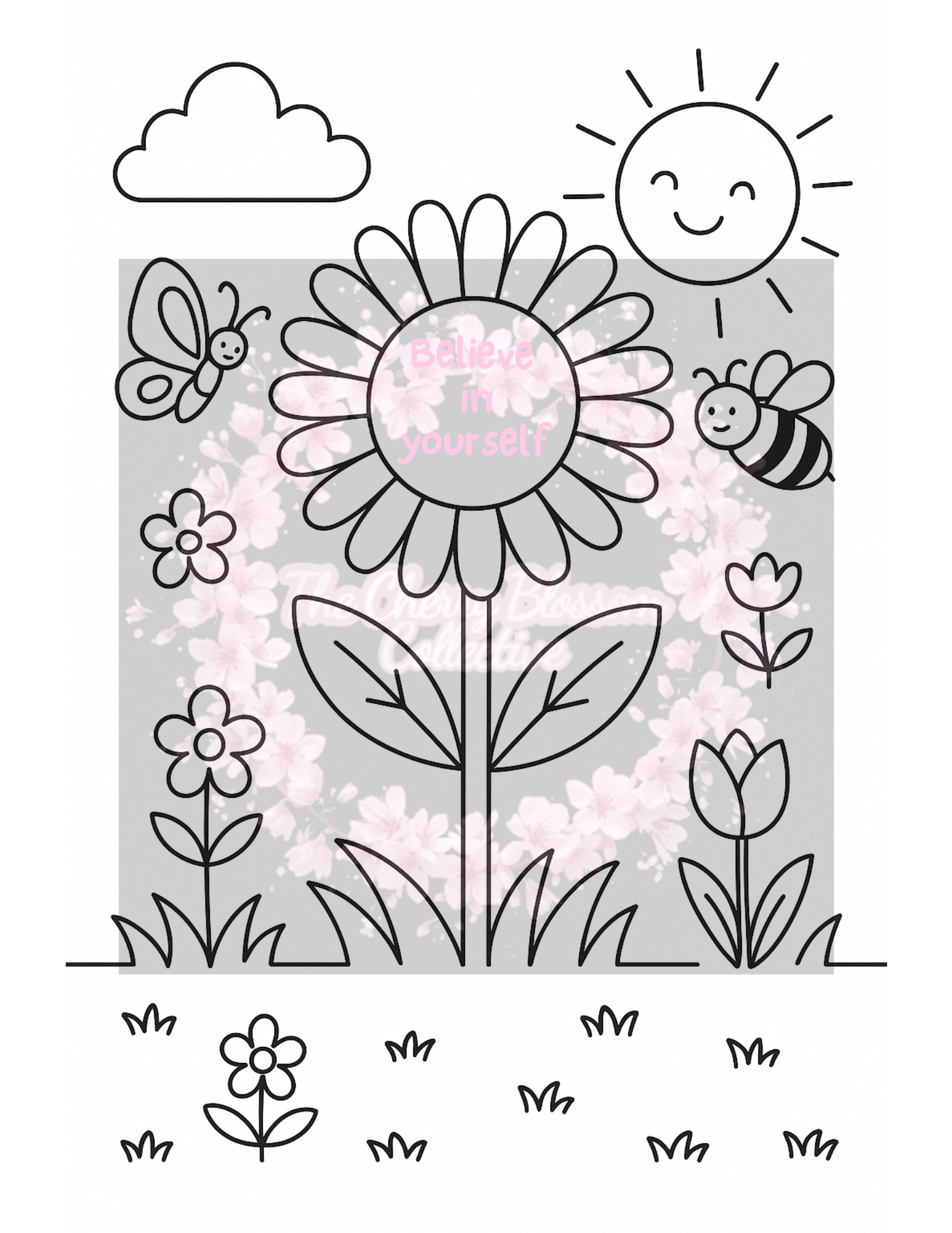 Kids Gratitude Journal Colouring Book