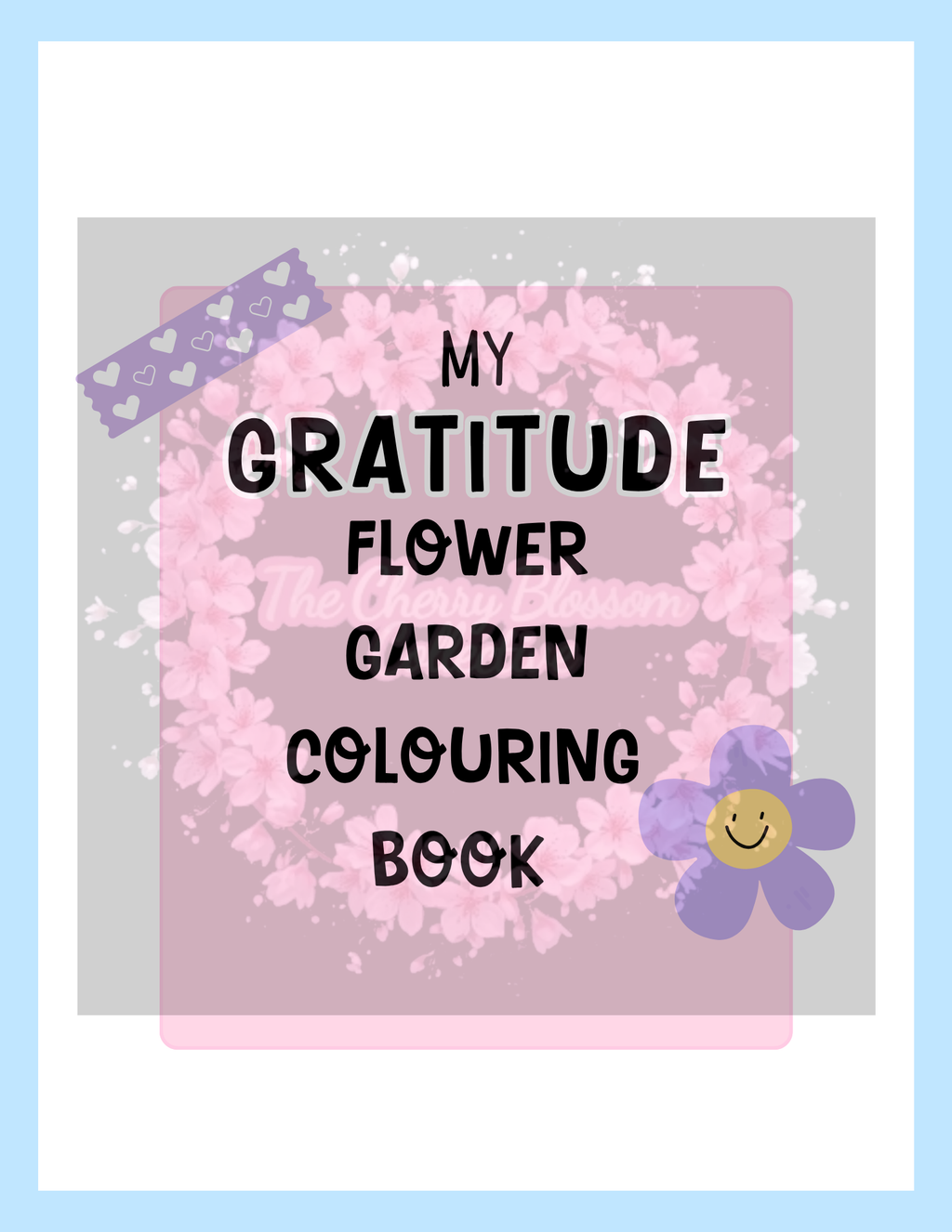 Kids Gratitude Journal Colouring Book