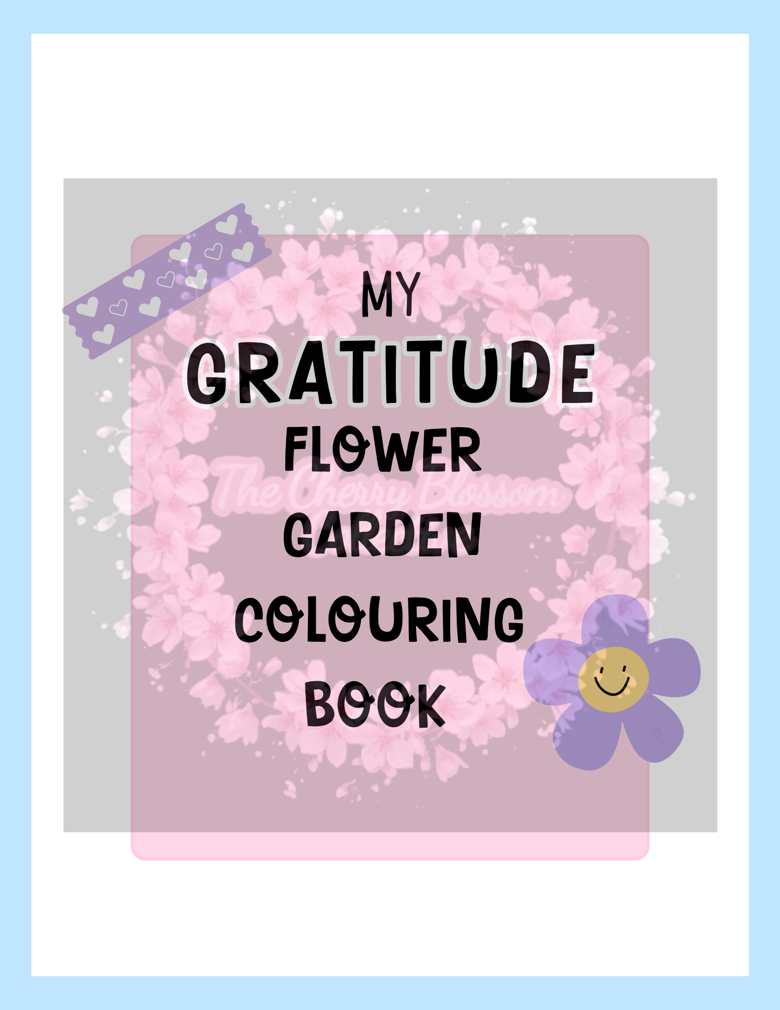 Kids Gratitude Journal Colouring Book