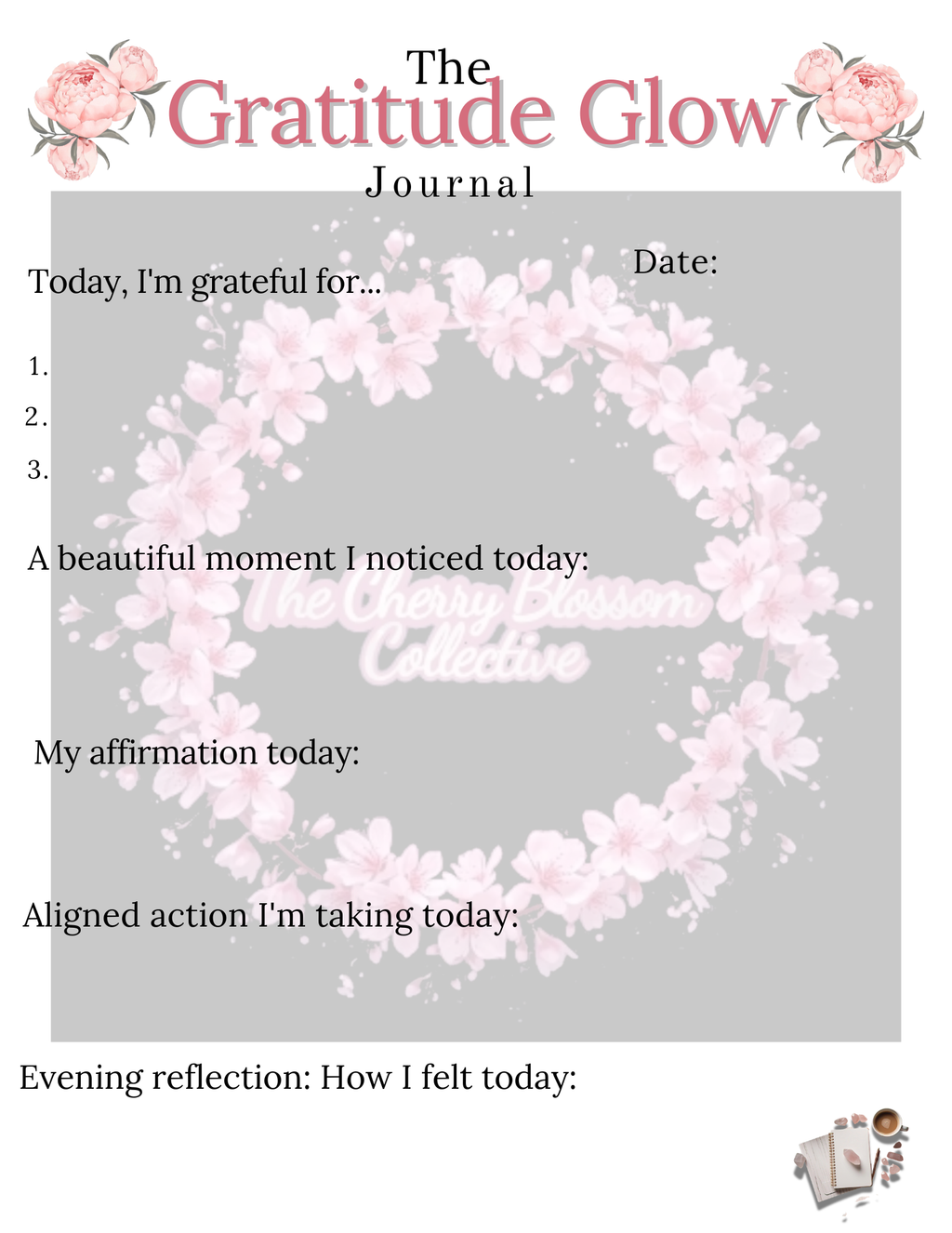 The Gratitude Glow Journal PDF