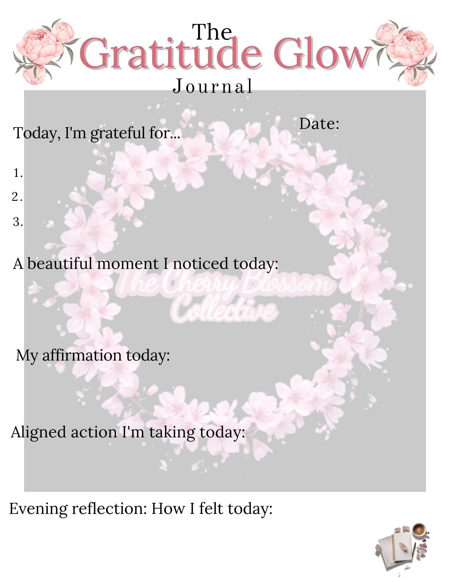 The Gratitude Glow Journal PDF