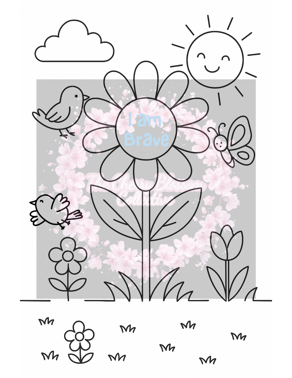 Kids Gratitude Journal Colouring Book