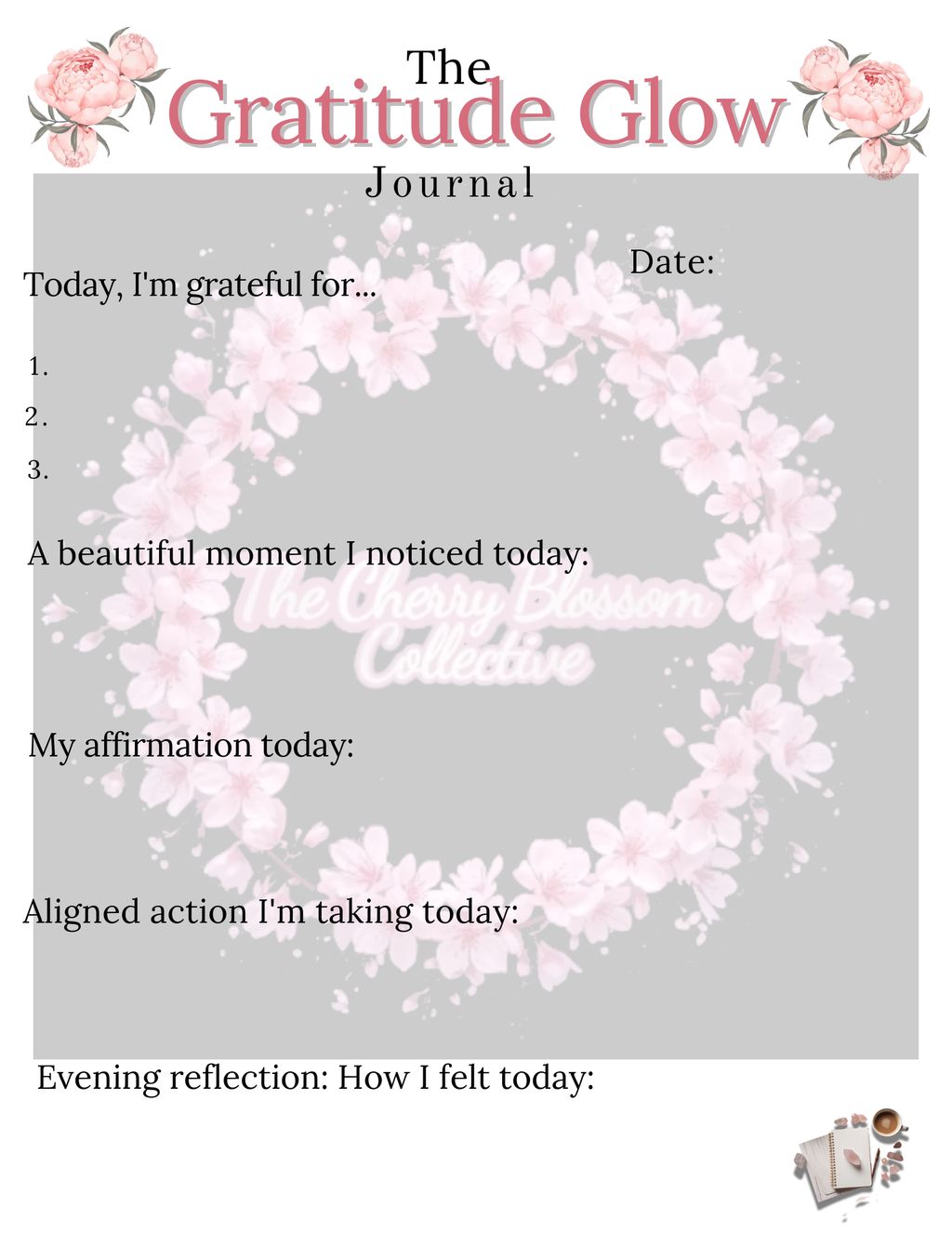 The Gratitude Glow Journal PDF