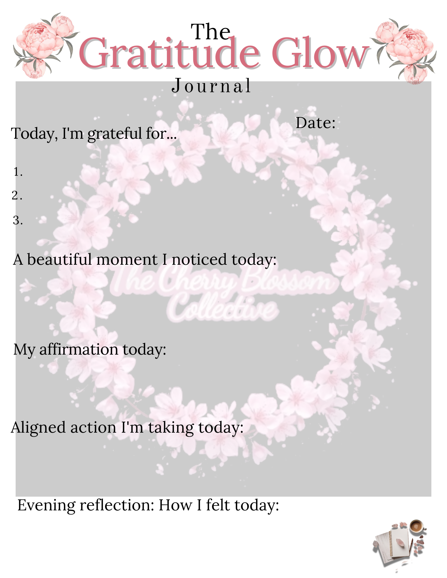 The Gratitude Glow Journal PDF