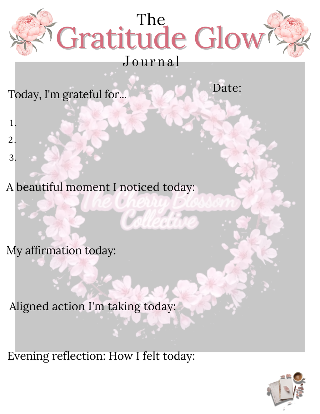 The Gratitude Glow Journal PDF