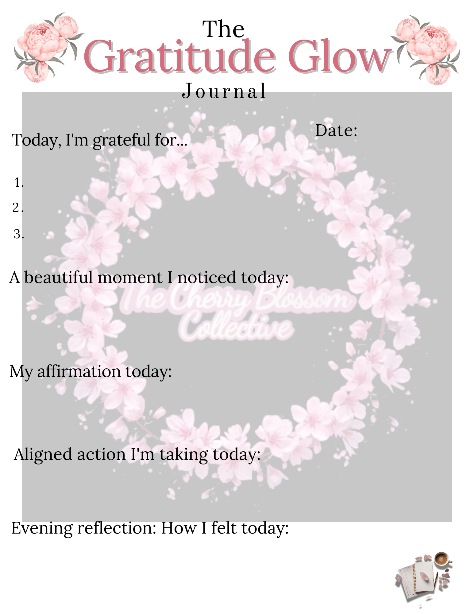 The Gratitude Glow Journal PDF