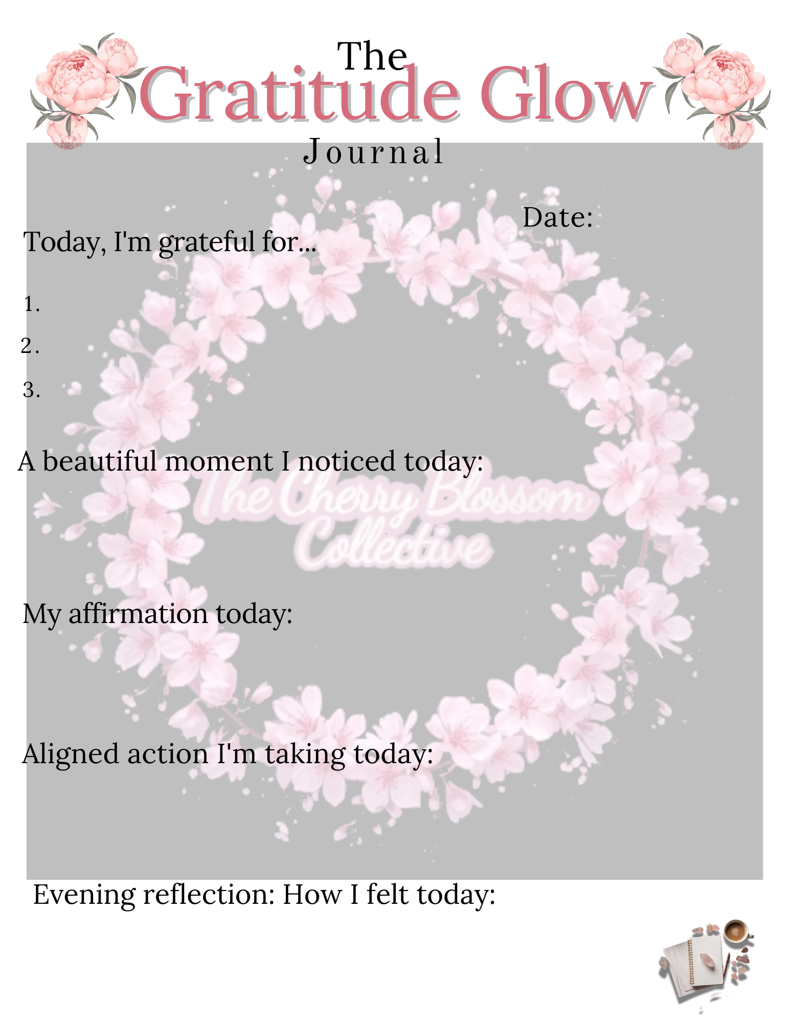 The Gratitude Glow Journal PDF