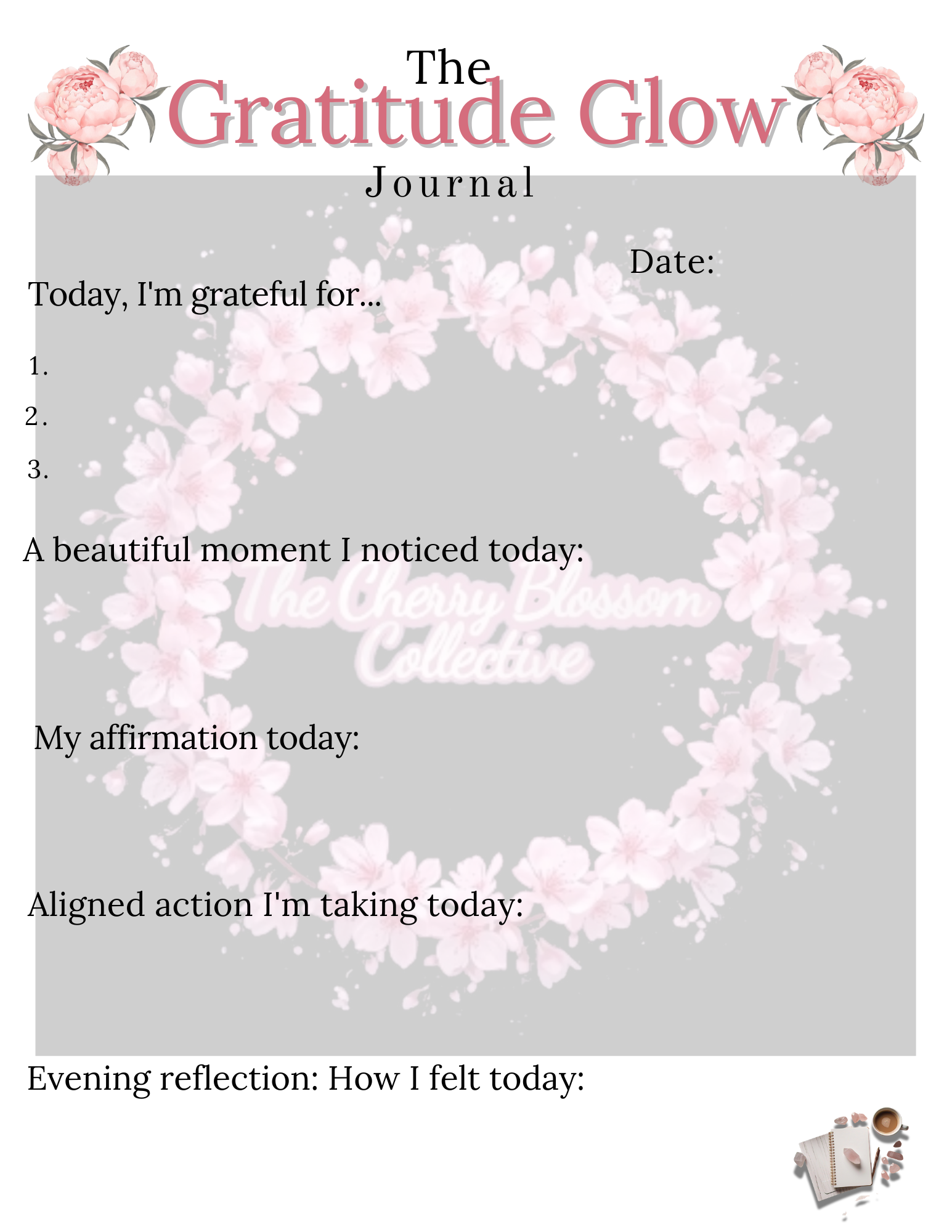 The Gratitude Glow Journal PDF