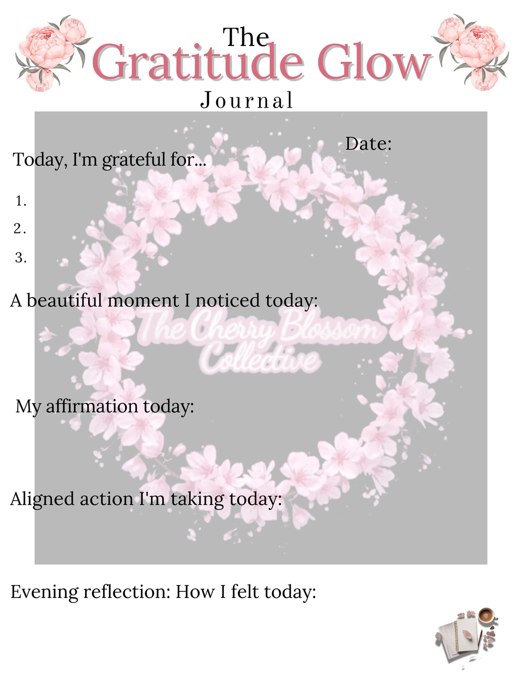 The Gratitude Glow Journal PDF