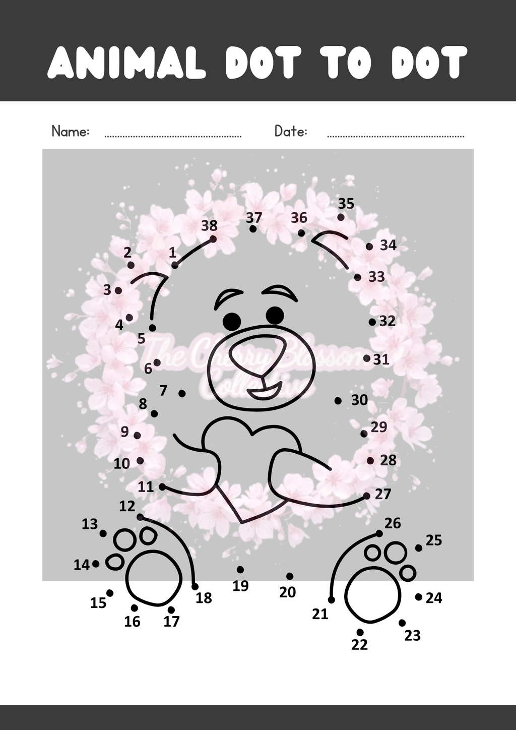Children's PDF Dot To Dot Book