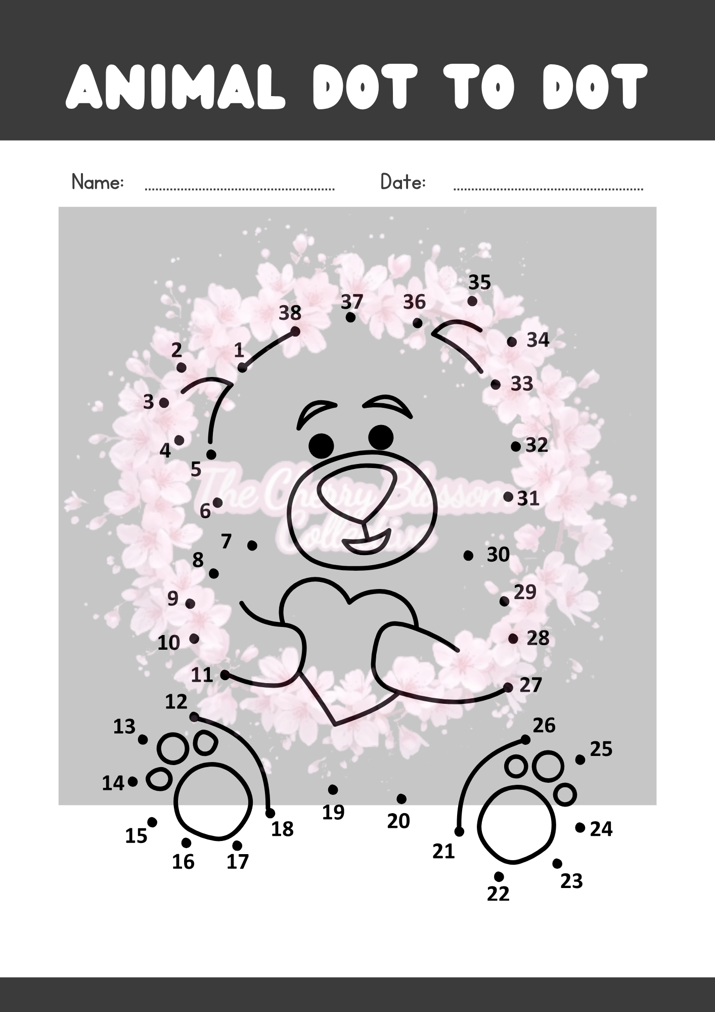 Children's PDF Dot To Dot Book