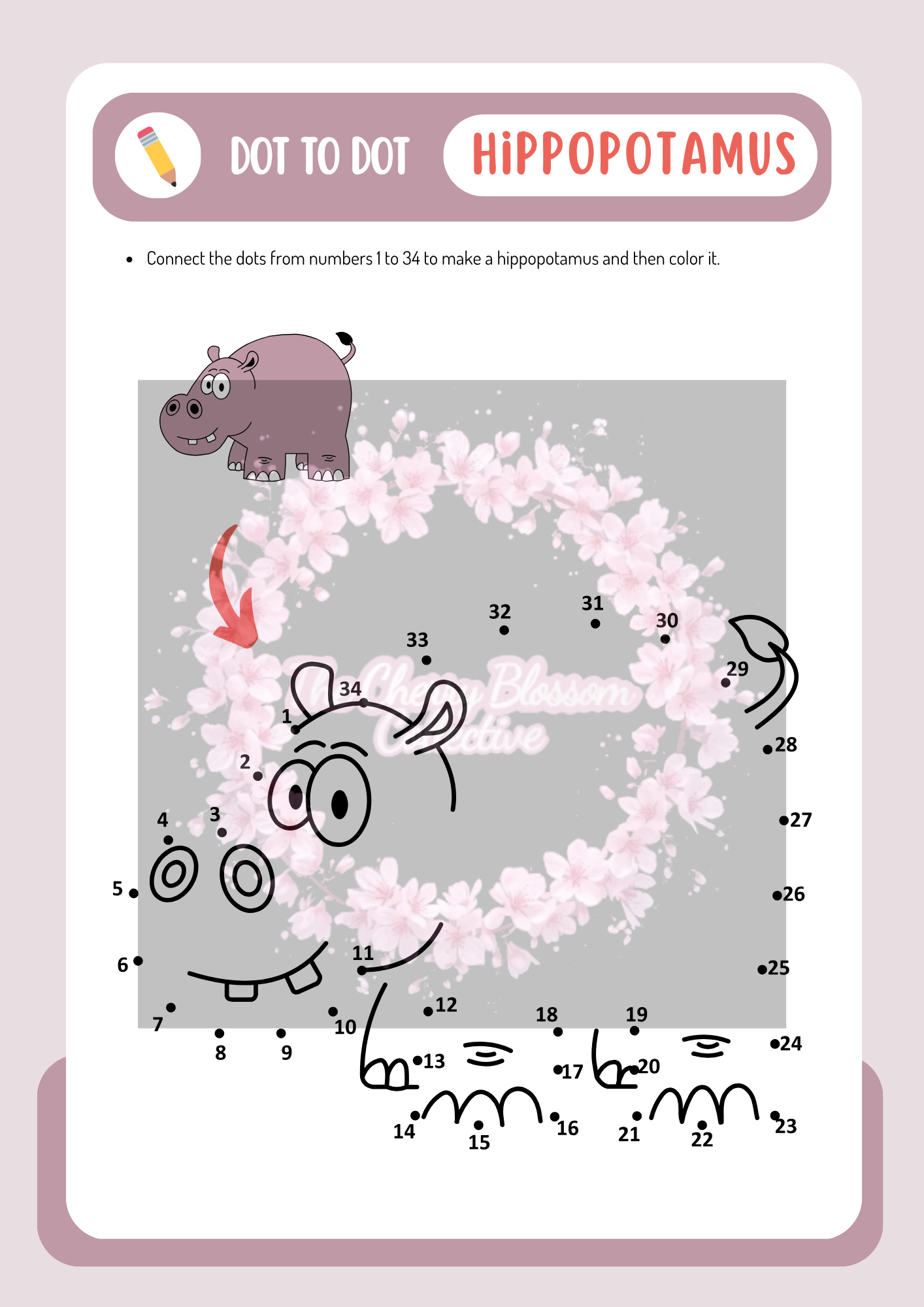 PDF Dot To Dot Animal Worksheets