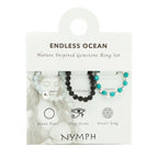 Ring Set Nymph Spirit Gemstone - Endless Ocean