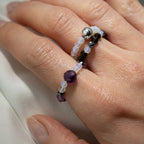 Ring Set Nymph Spirit Gemstone - Full Moon