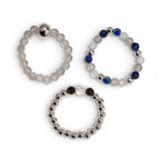 Ring Set Nymph Spirit Gemstone - Northern Lights