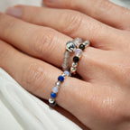 Ring Set Nymph Spirit Gemstone - Northern Lights
