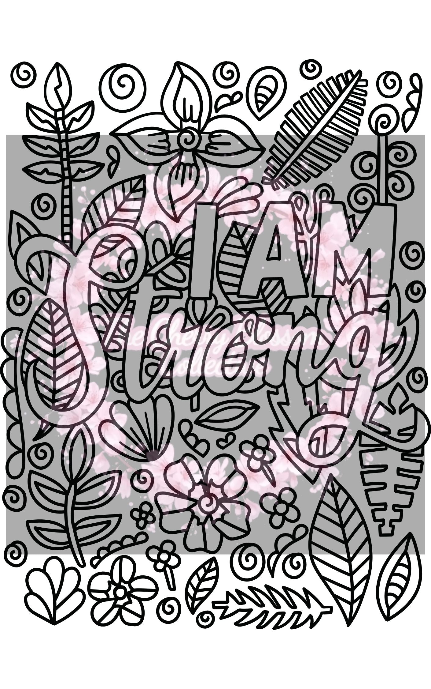 Mindfulness PDF Colouring Book