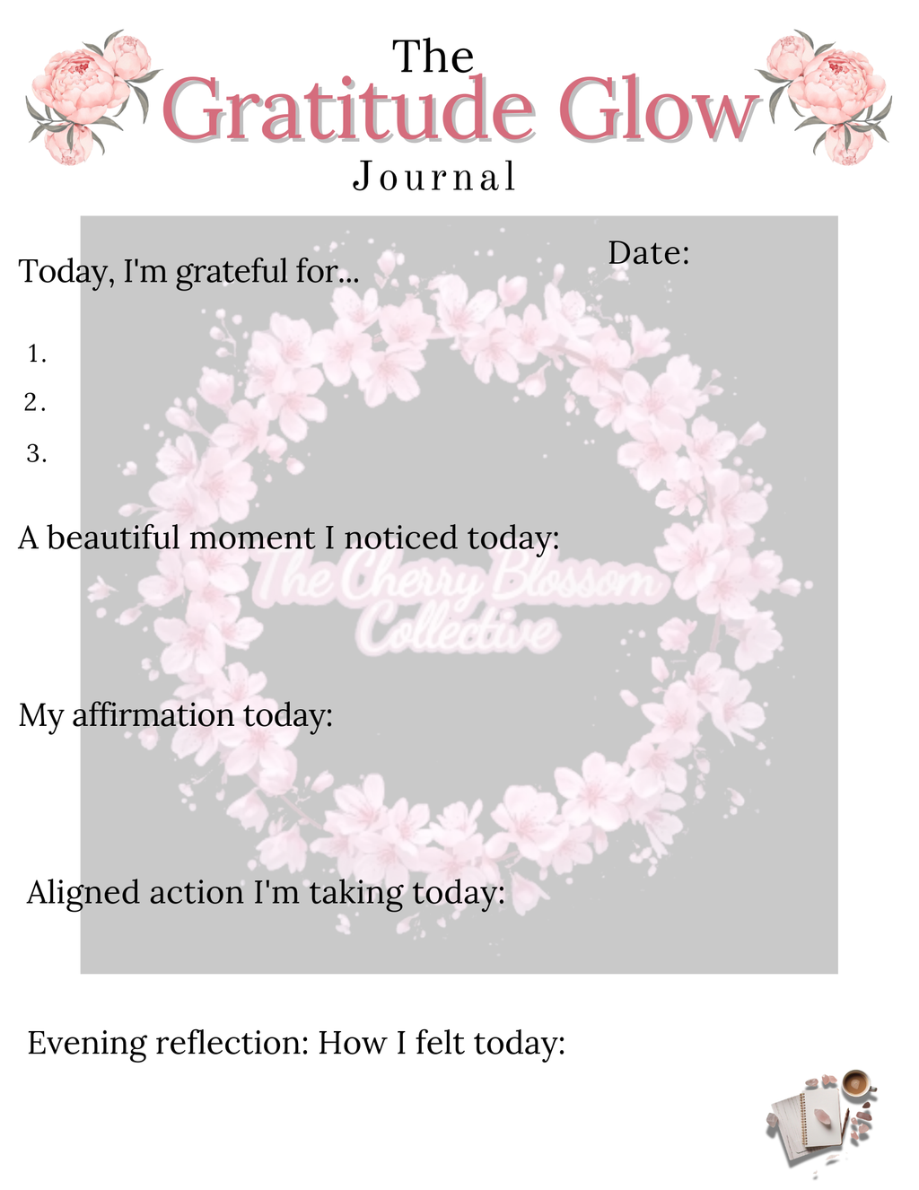 The Gratitude Glow Journal PDF