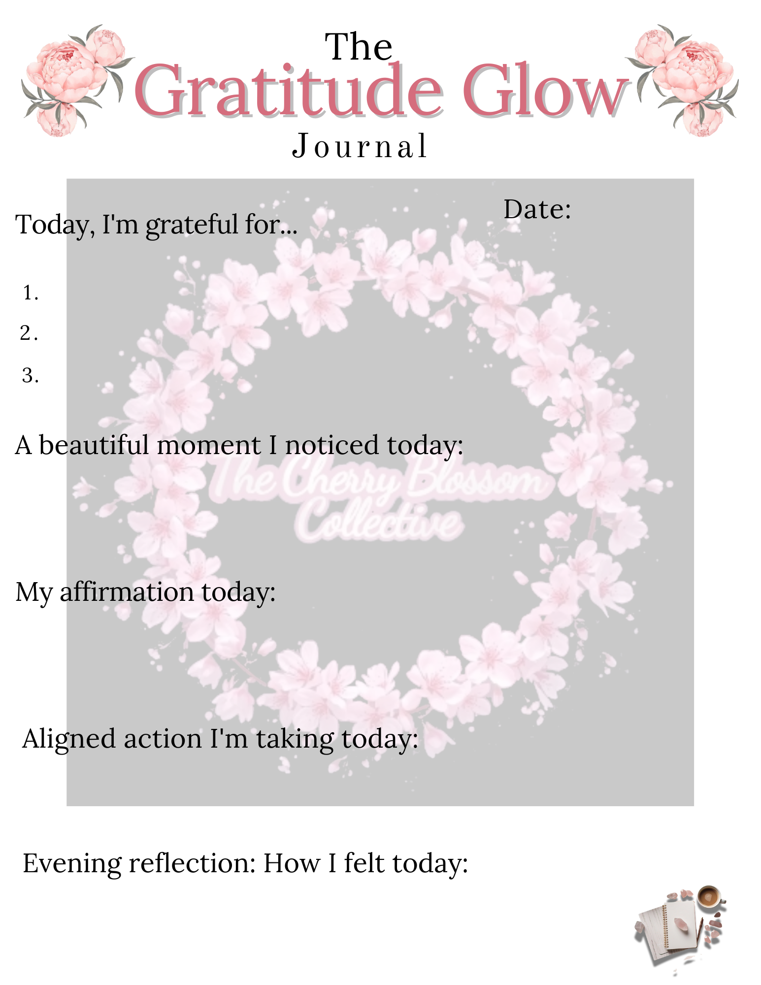 The Gratitude Glow Journal PDF