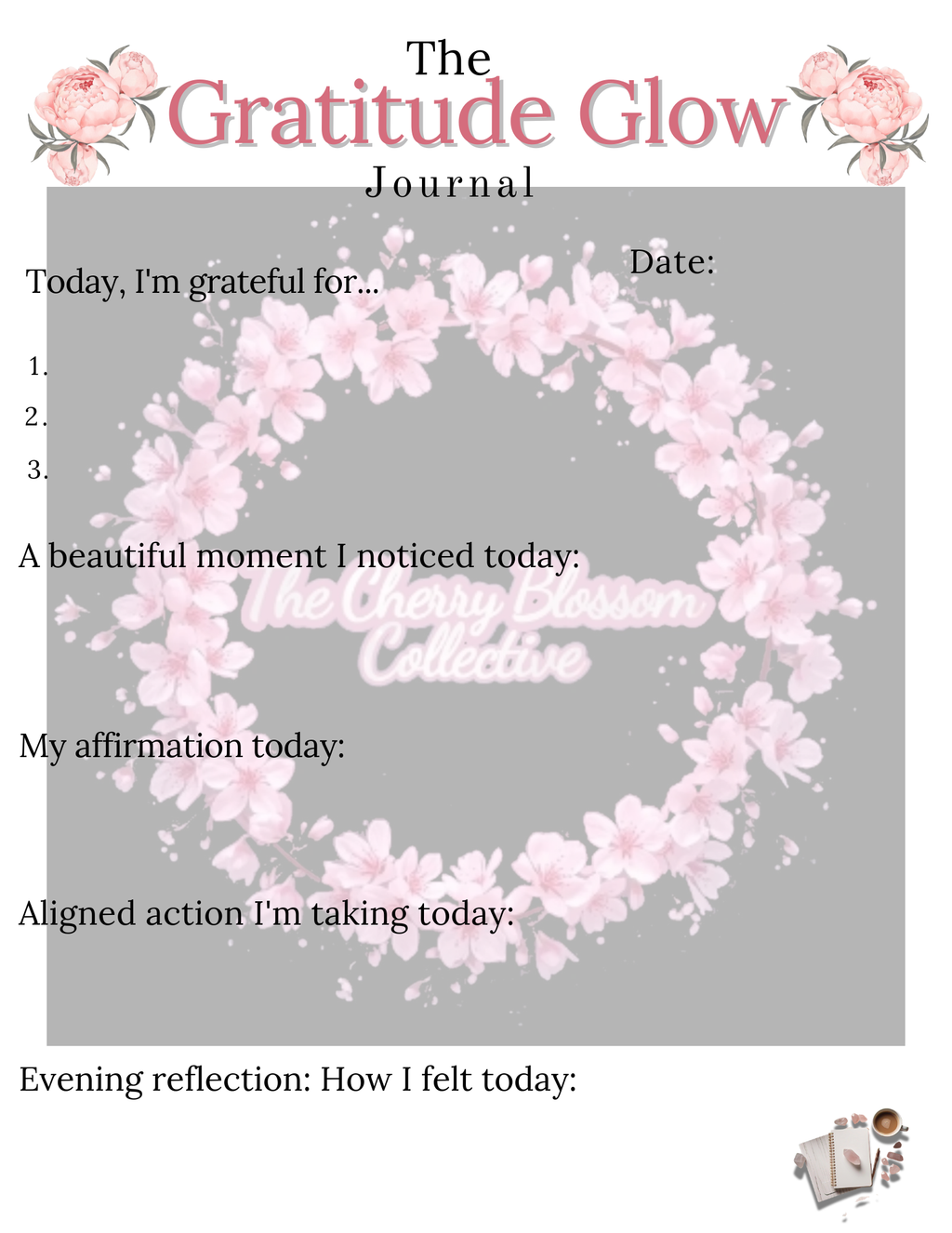 The Gratitude Glow Journal PDF