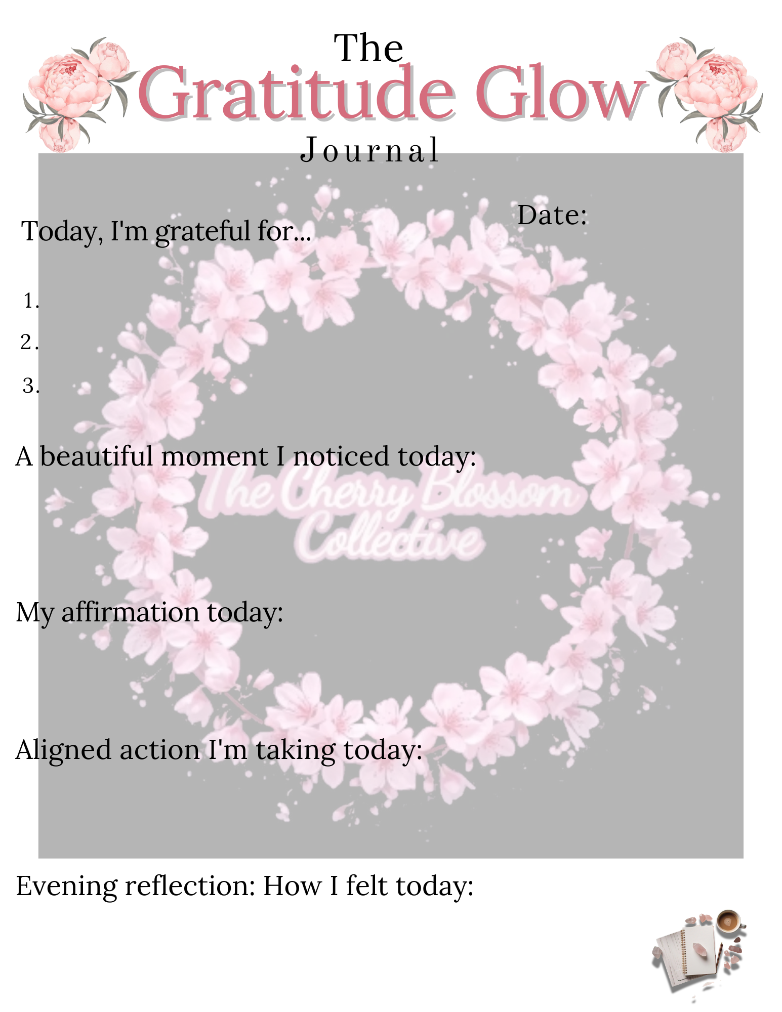 The Gratitude Glow Journal PDF