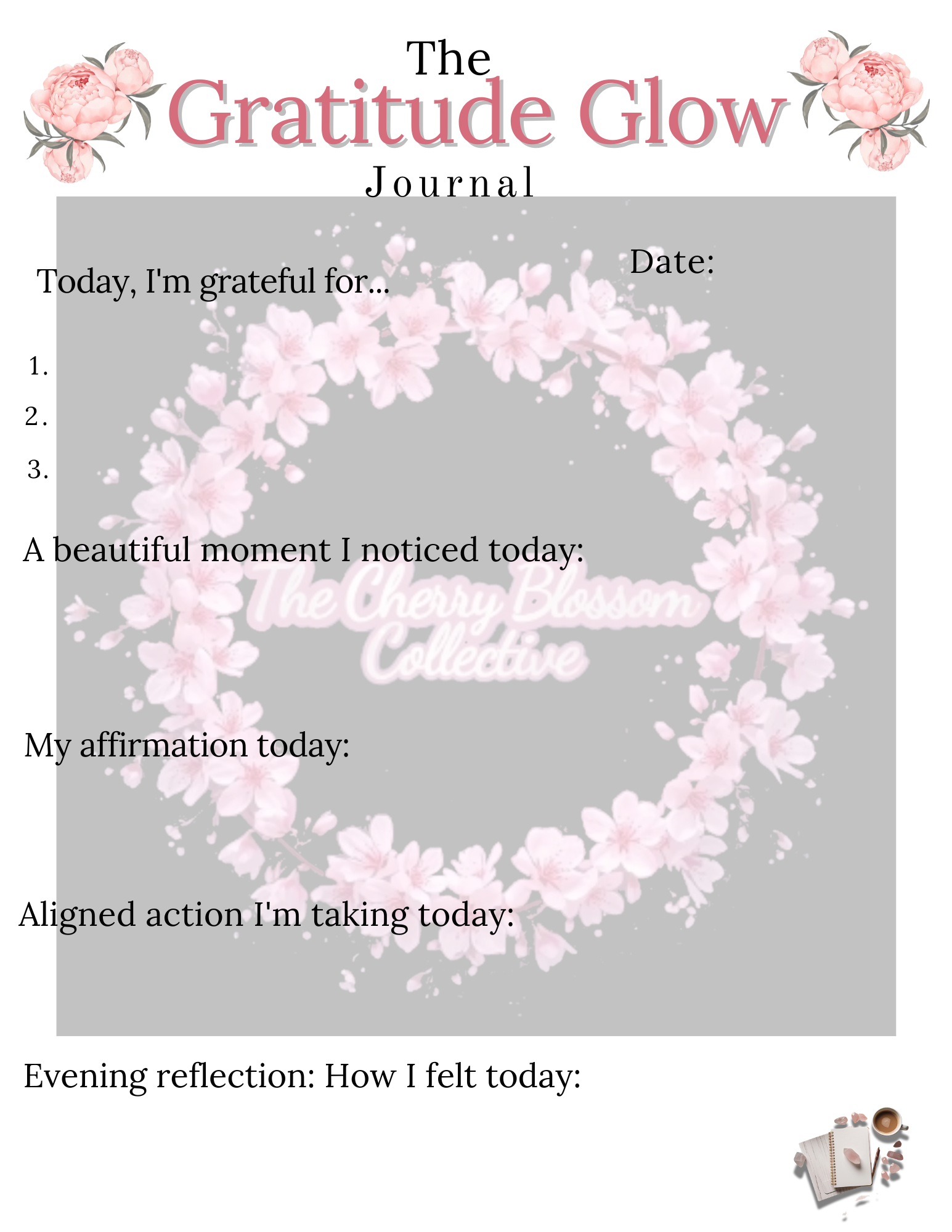 The Gratitude Glow Journal PDF