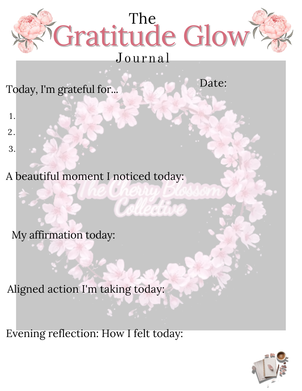 The Gratitude Glow Journal PDF