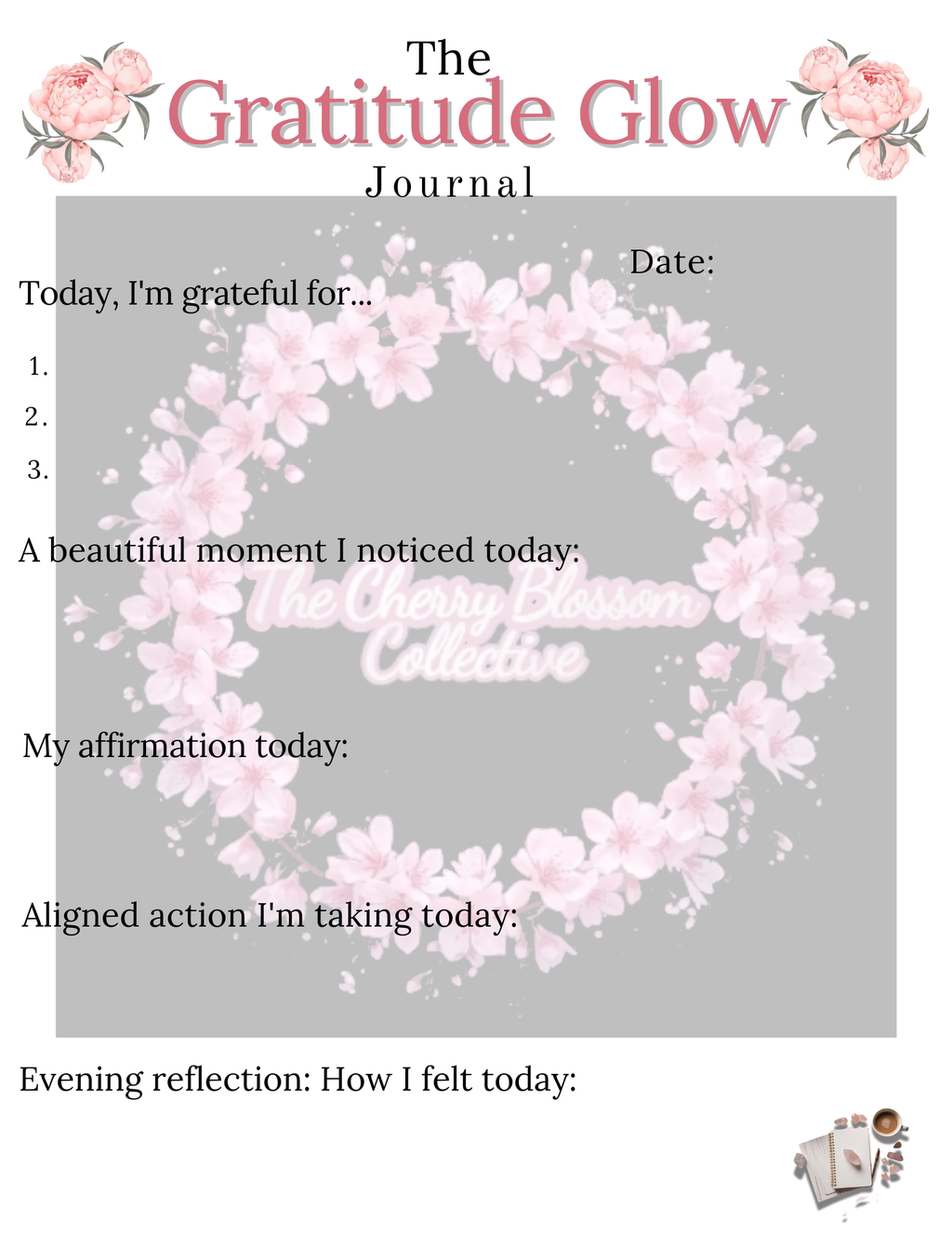The Gratitude Glow Journal PDF