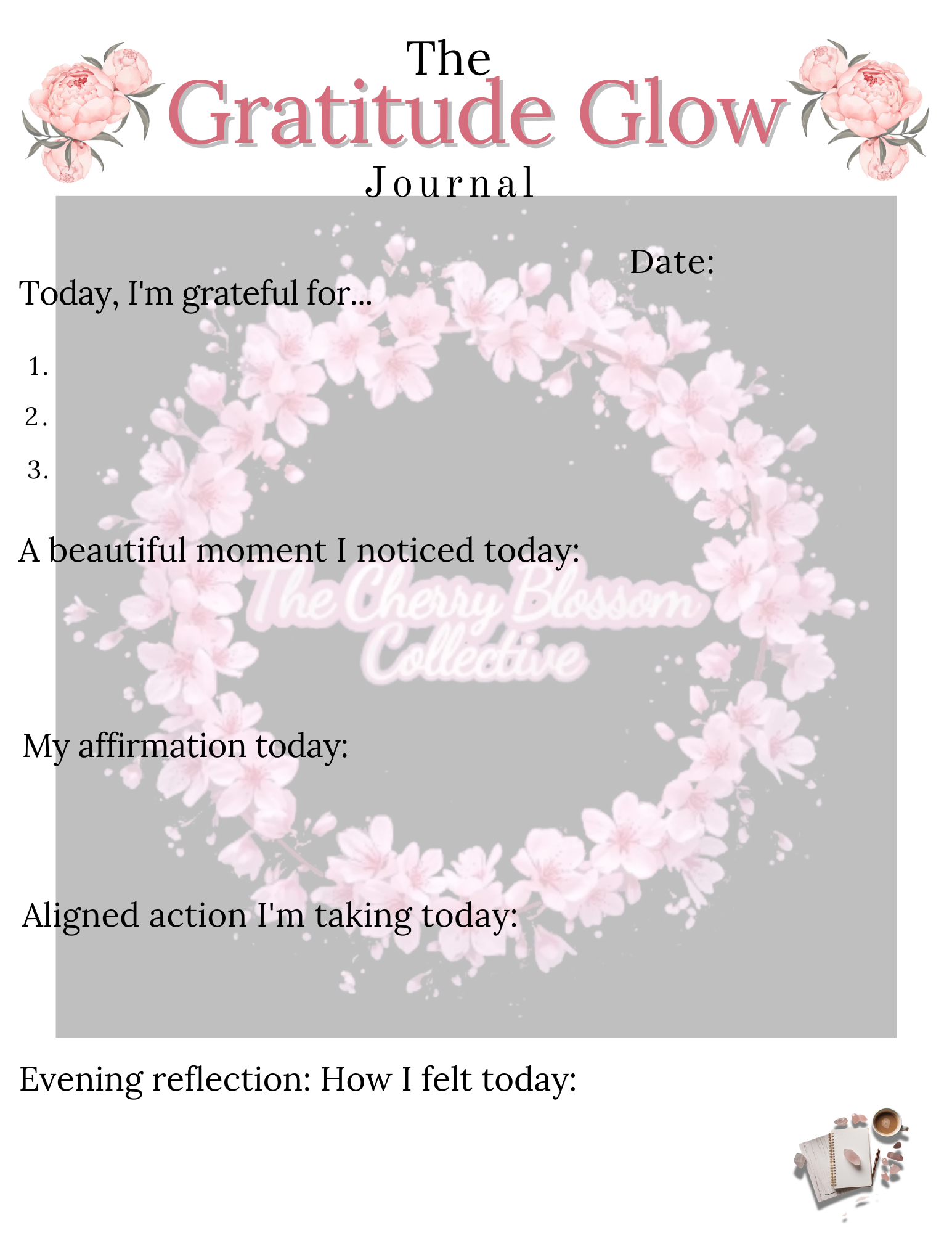 The Gratitude Glow Journal PDF