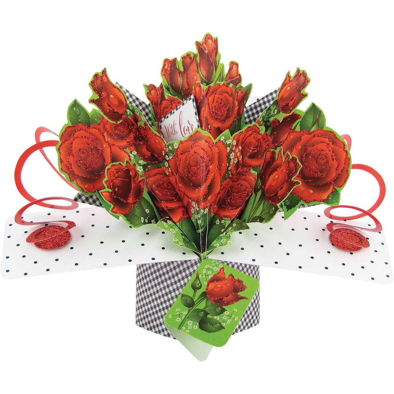Red With Love Roses Bouquet