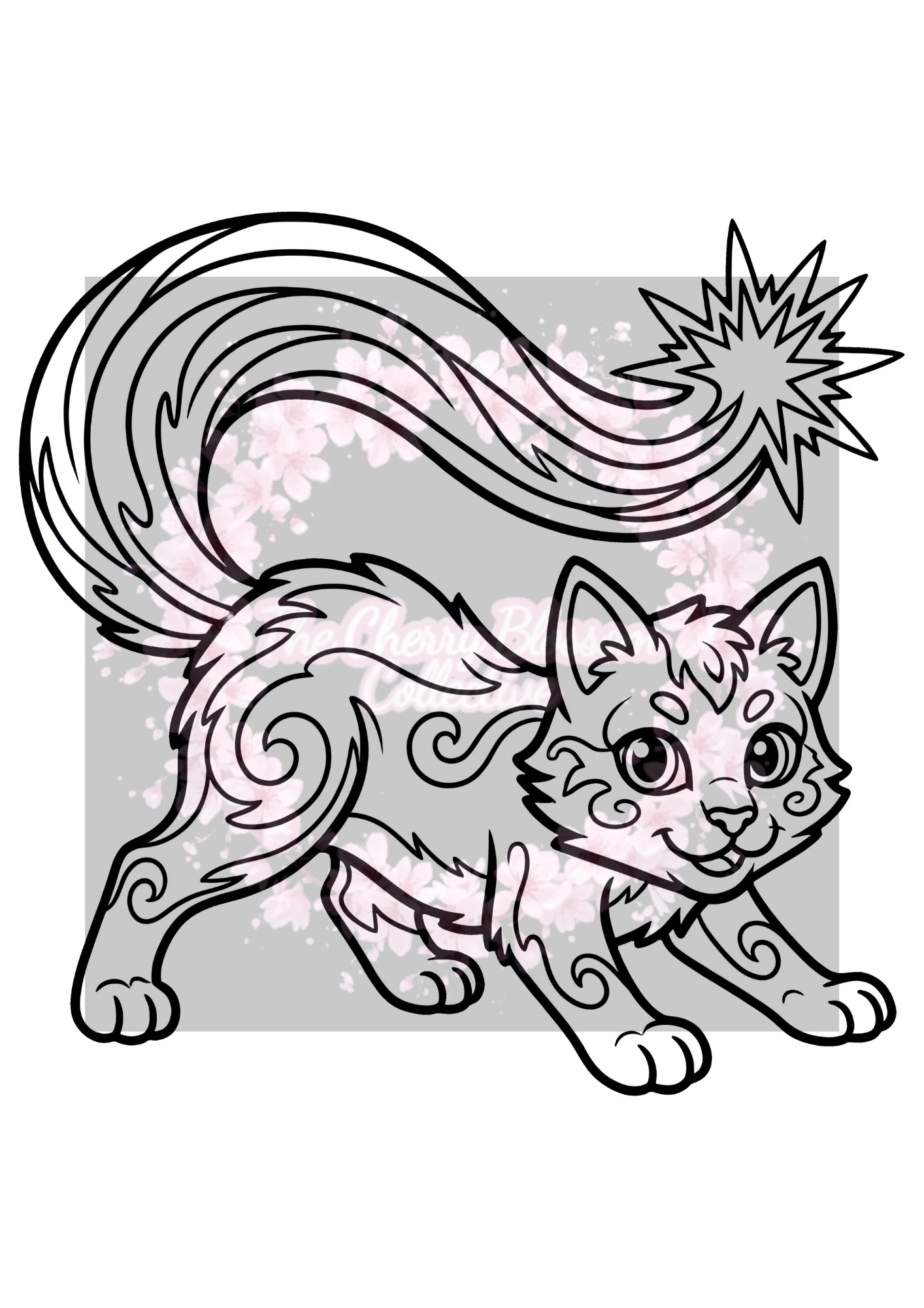 Galaxy Animal PDF Colouring Pages