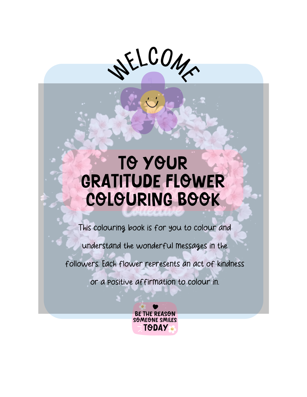 Kids Gratitude Journal Colouring Book
